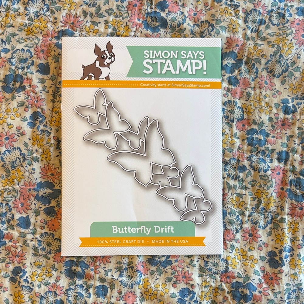 Butterfly Drift Steel Craft Die - Silver